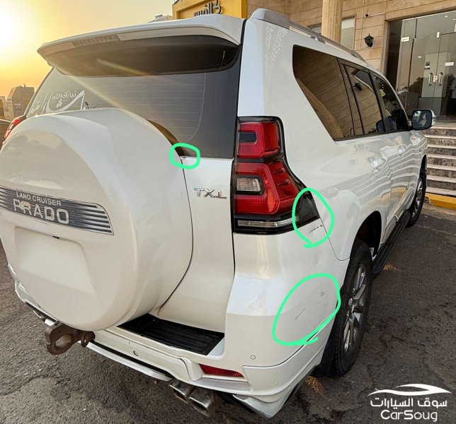 برادو 2020 وارد السائر v6